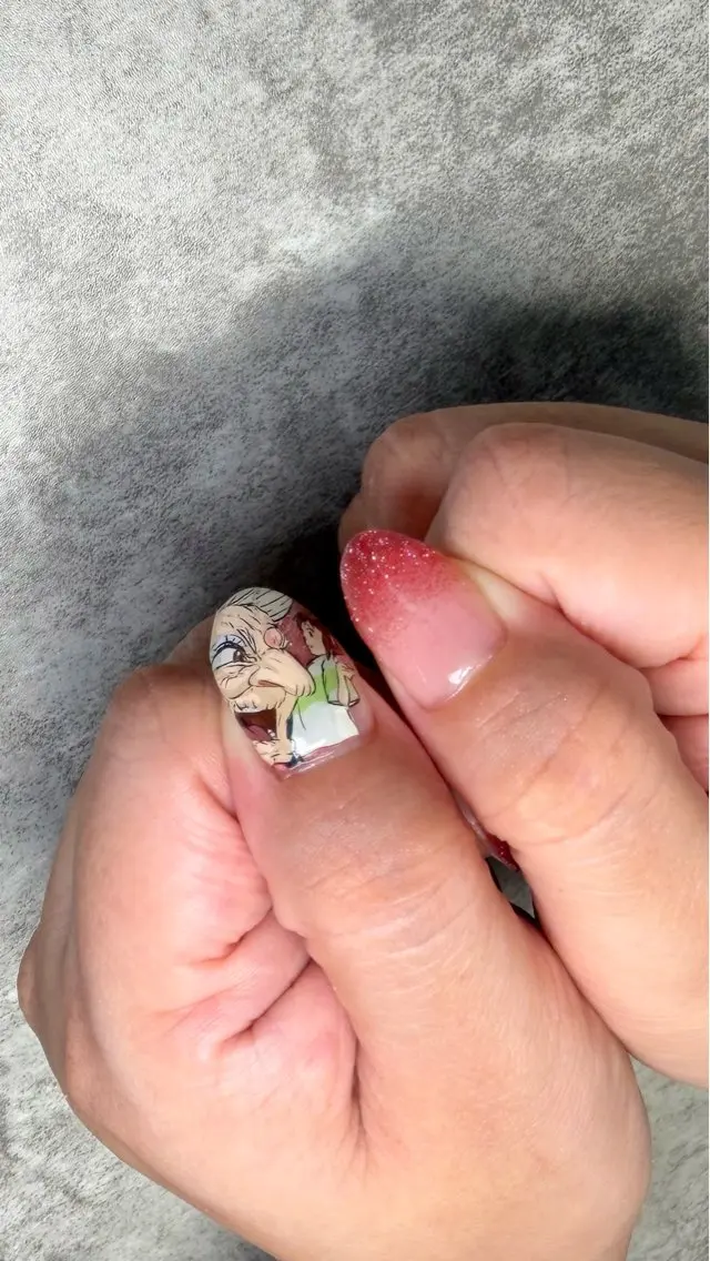 ネイル ハンドネイル ハンドケア shino🌟 痛ネイルのネイルデザイン
