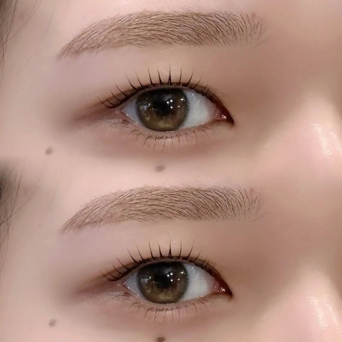 🩶ミニモ限定クーポン🩶美眉スタイリング×上下まつ毛パーマの写真