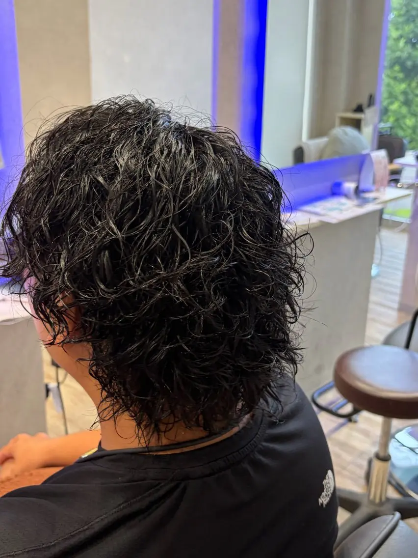 ミディアム メンズ 小林 涼那のヘアスタイル
