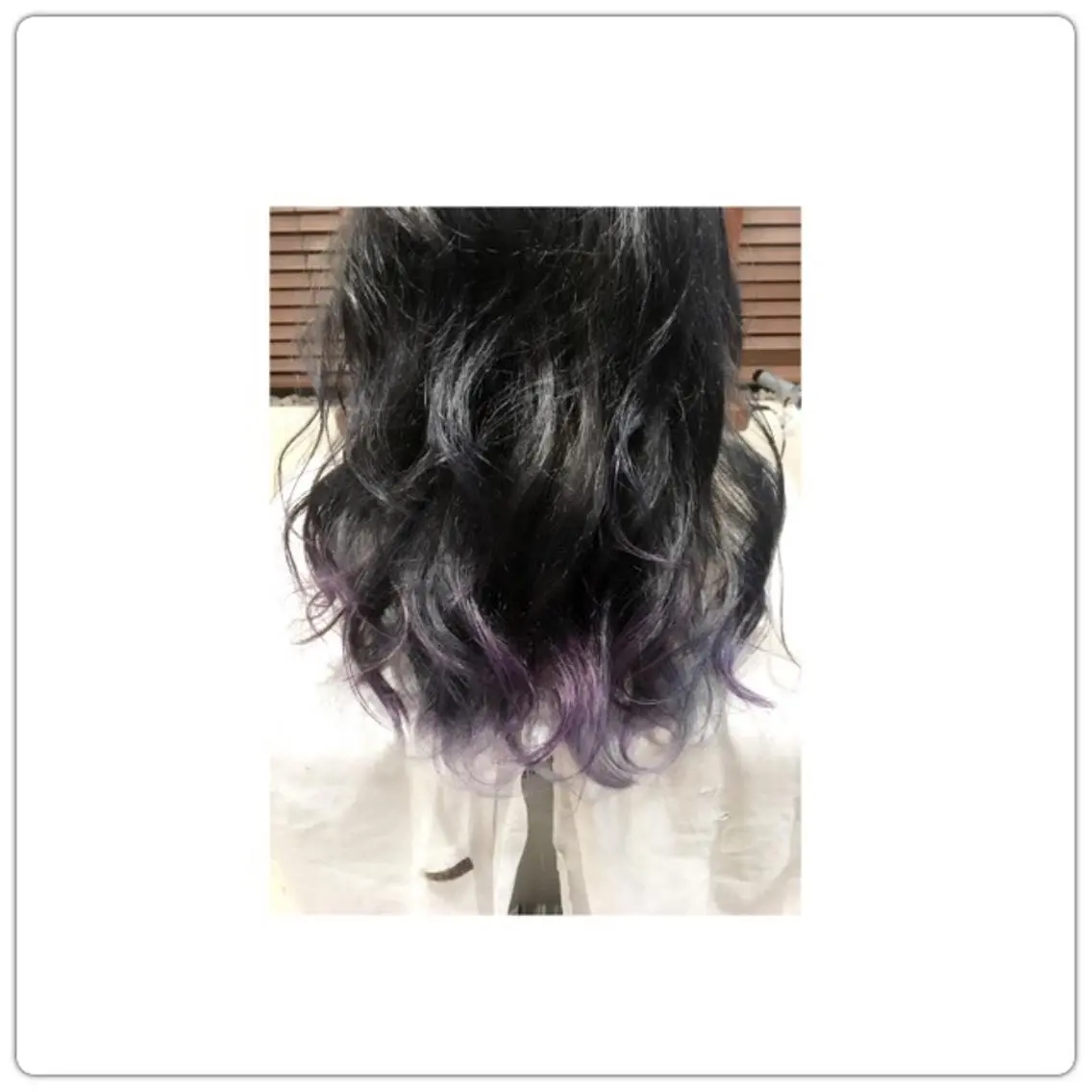セミロング カラー インナーカラー パープルカラー 【メンズカット】 澤下瑛一のヘアスタイル