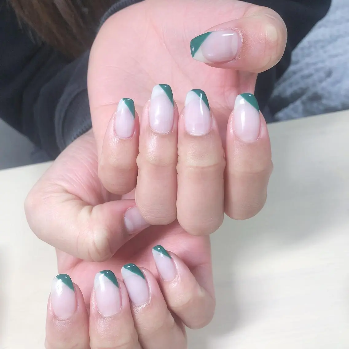 ネイル フレンチネイル 結城 怜菜のネイルデザイン
