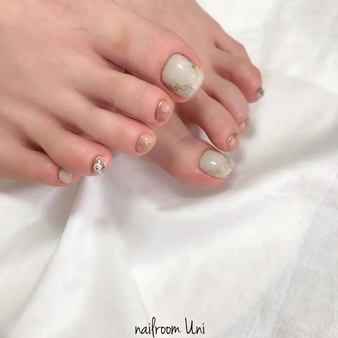 ネイル フットネイル lilbondir. chiharuのネイルデザイン