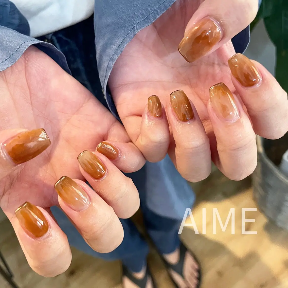 ネイル ハンドネイル AIME (momo)のネイルデザイン