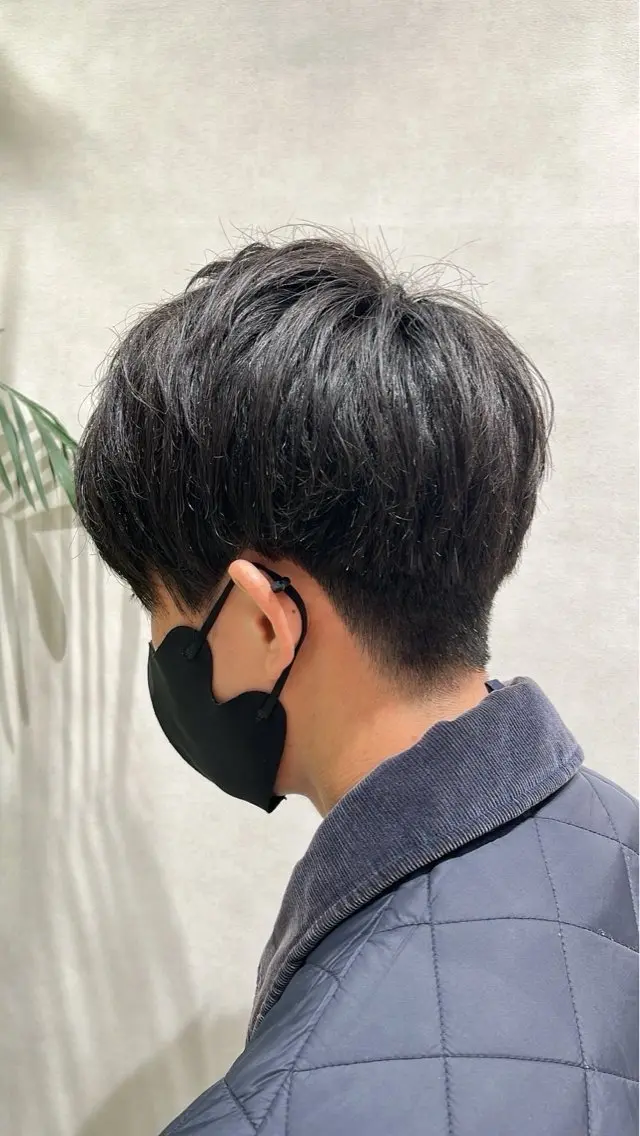 メンズ カット ヘアカラー 笠原 裕貴のヘアスタイル