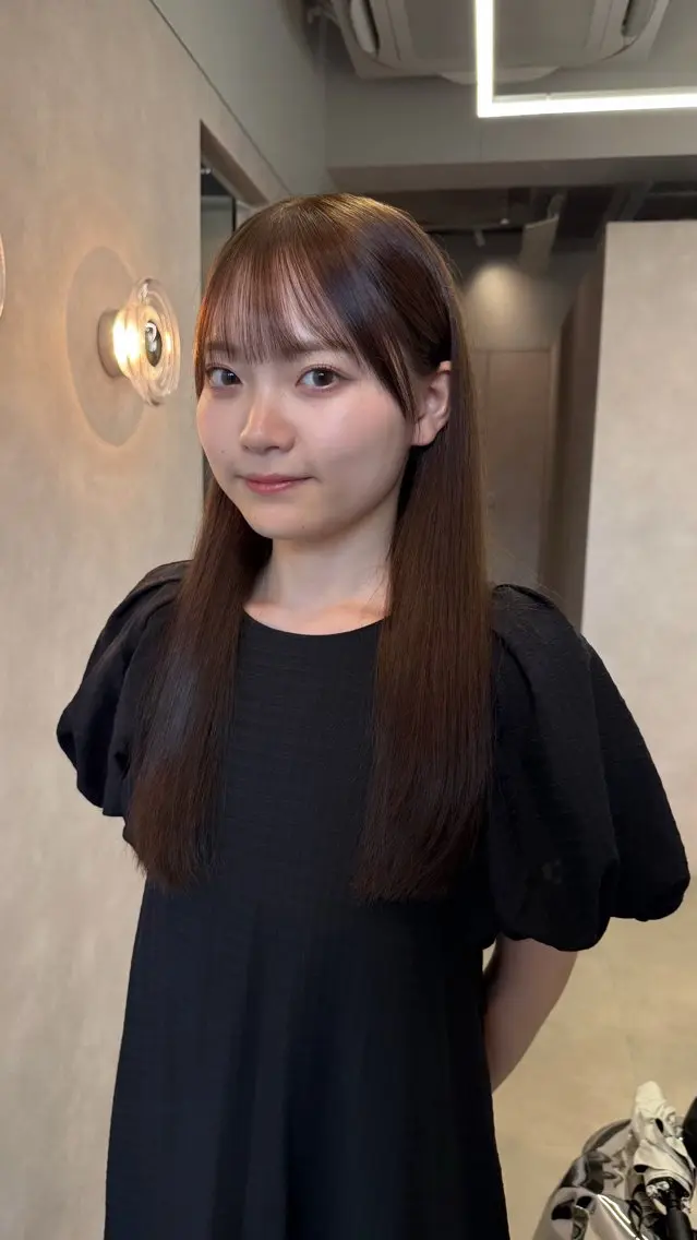 ロング カラー ✨透明感カラー /美髪矯正ヒグチ✨のヘアスタイル