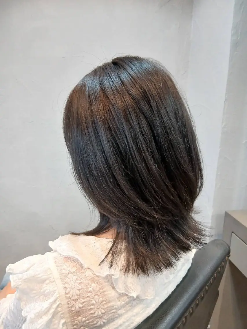 セミロング 前田 瑛司のヘアスタイル