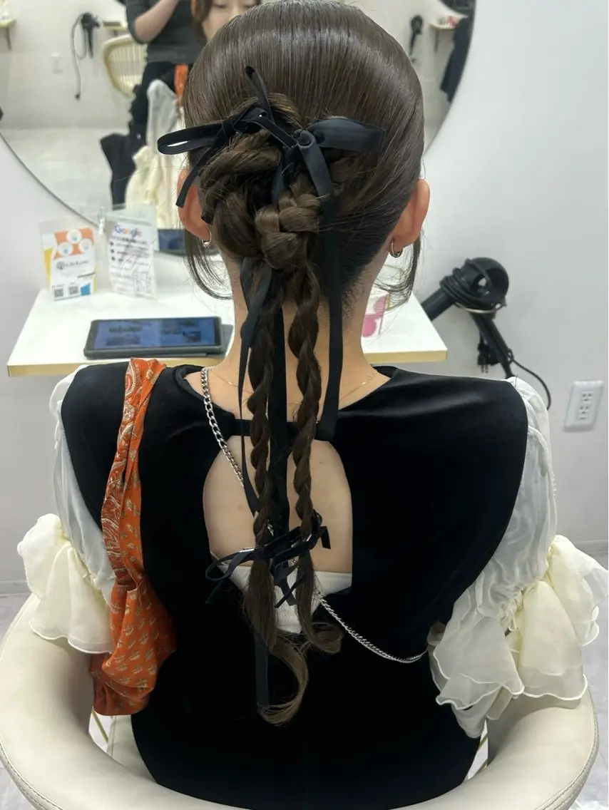 ヘアアレンジ LANA似合わせ カット🪐のヘアスタイル