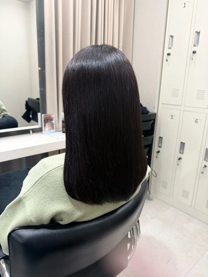 カラー カット ヘアカラー トリートメント haru 髪質改善サロンのヘアスタイル