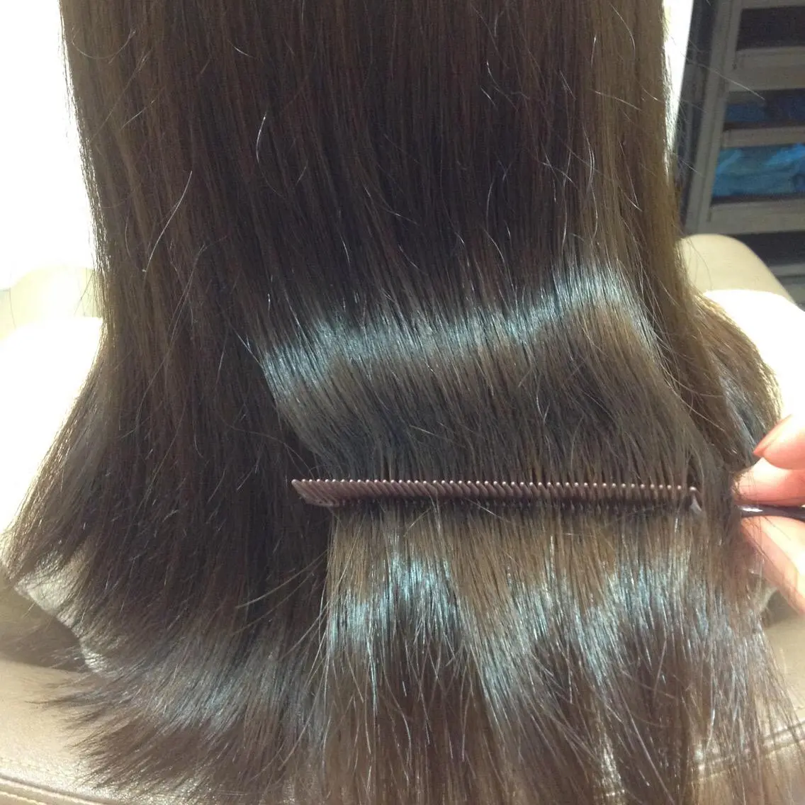 セミロング 松田 みのりのヘアスタイル