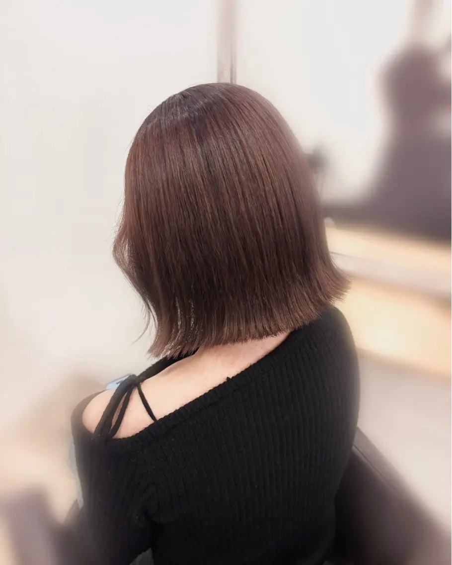 ワンカラー+2stepトリートメント🩵の写真