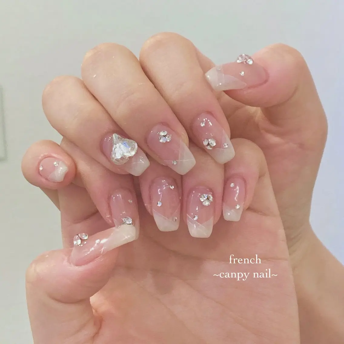 ネイル 韓国ネイル/ワンホン ネイル🎀表参道3分のネイルデザイン