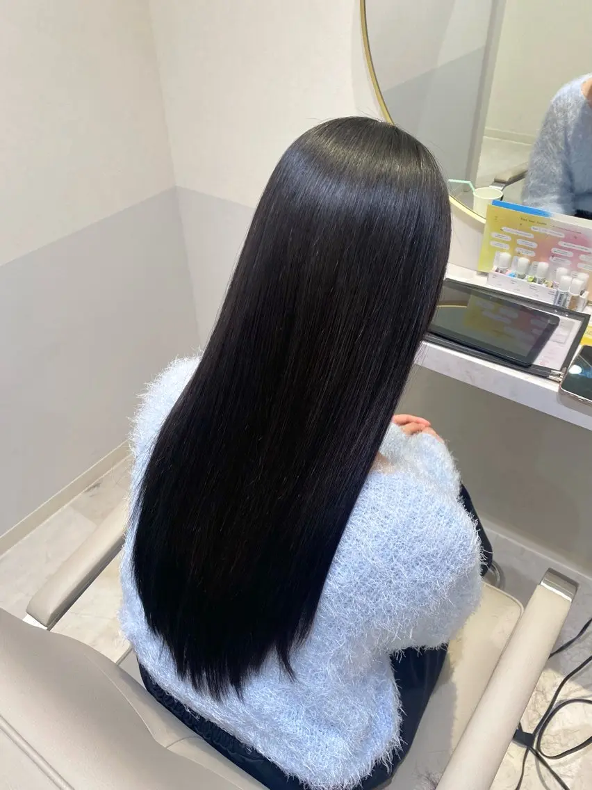 ロング トリートメント 韓国ヘア・カラー 🩵SHIZUKUのヘアスタイル