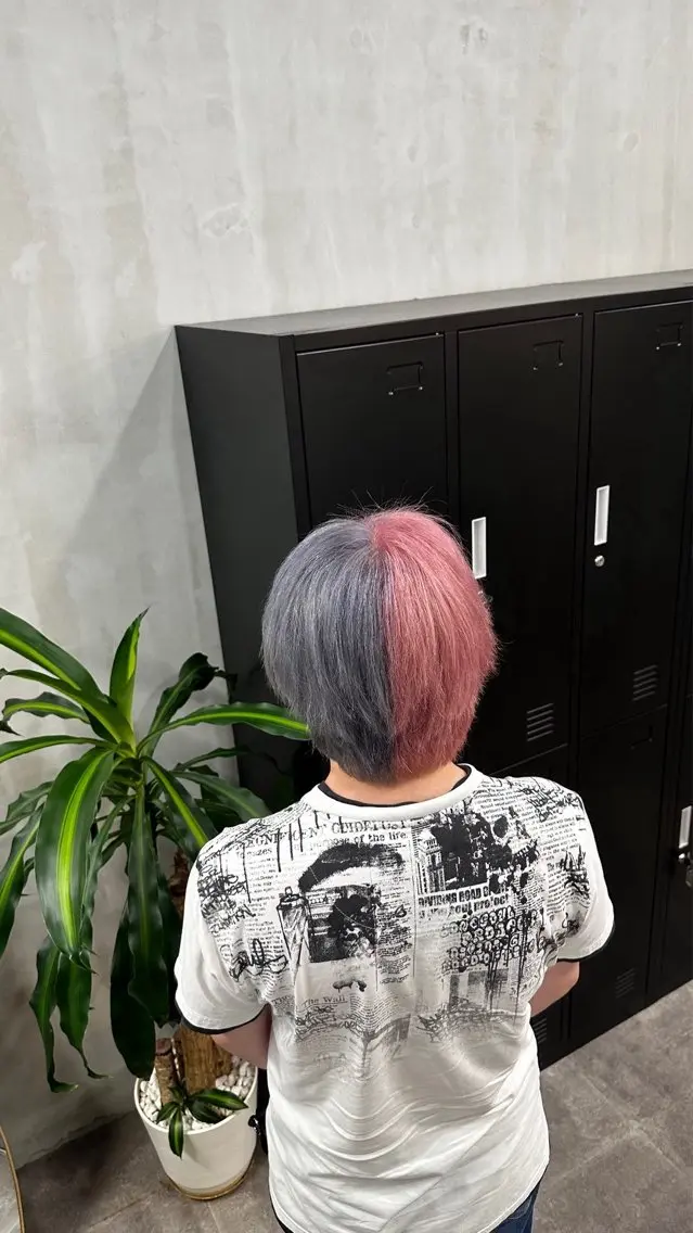 ショート ヘアカラー ALLEN hair 梅田店のヘアスタイル