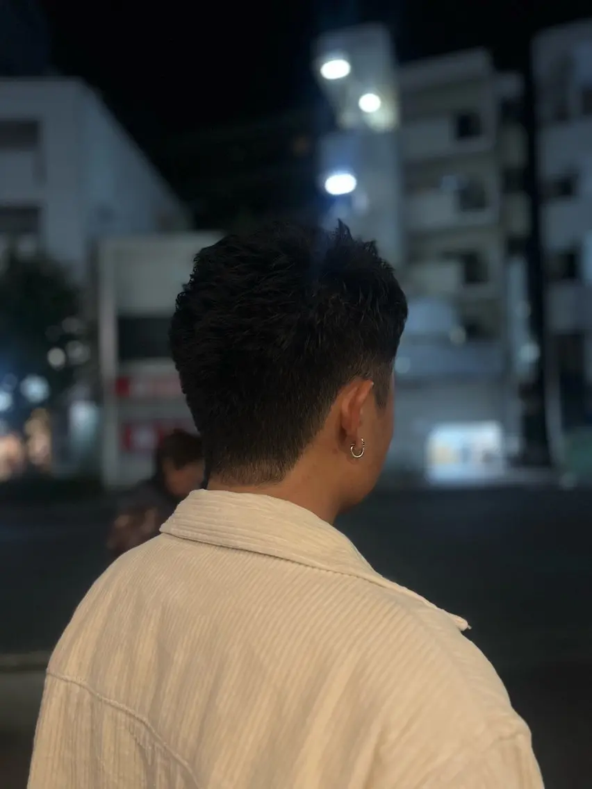 ショート ショートヘア カット あらいしほ /ダブルカラーのヘアスタイル