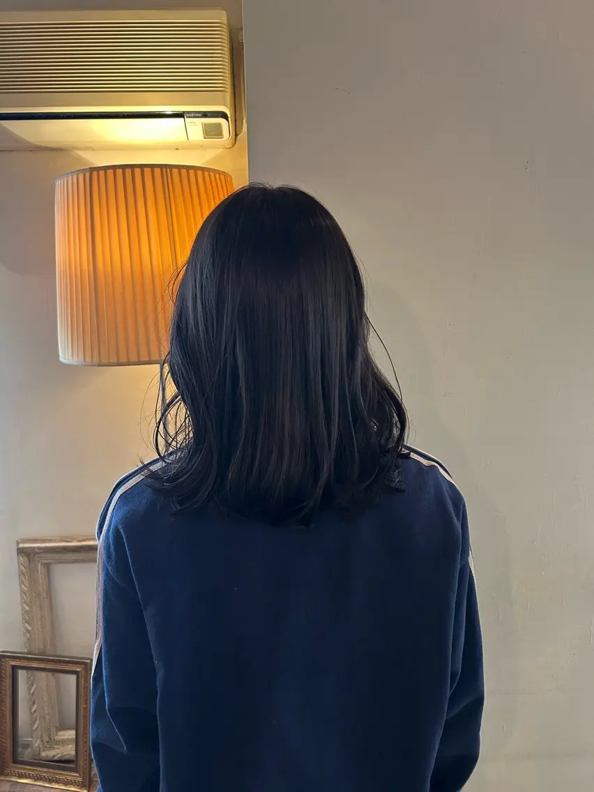 ミディアム ORe'S HAIR BE　GLaDまなみのヘアスタイル