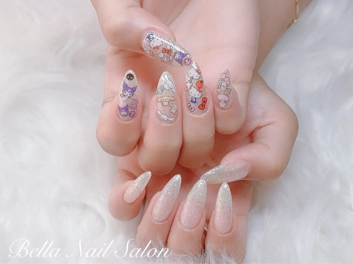 ネイル ハンドネイル Bella Nail Salonパラジェルのネイルデザイン