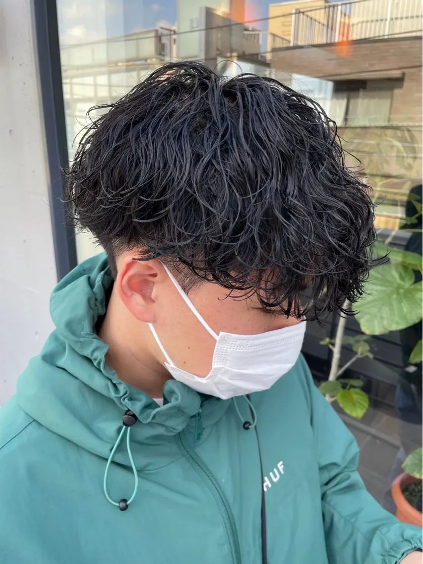 パーマ メンズ fifth 山中達也のヘアスタイル