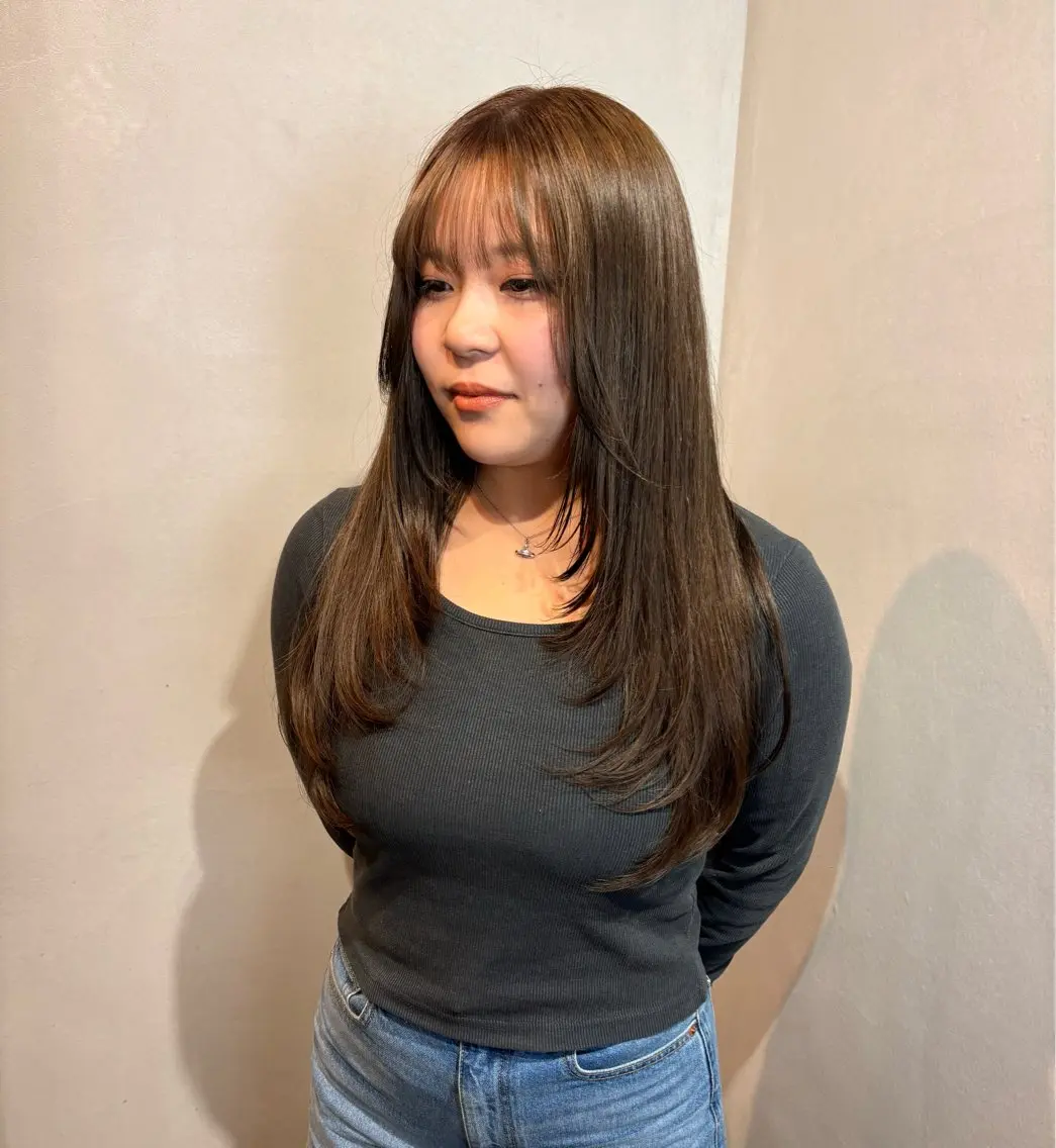 ロング カラー カット ヘアカラー トリートメント BeBe /スタイリストのヘアスタイル
