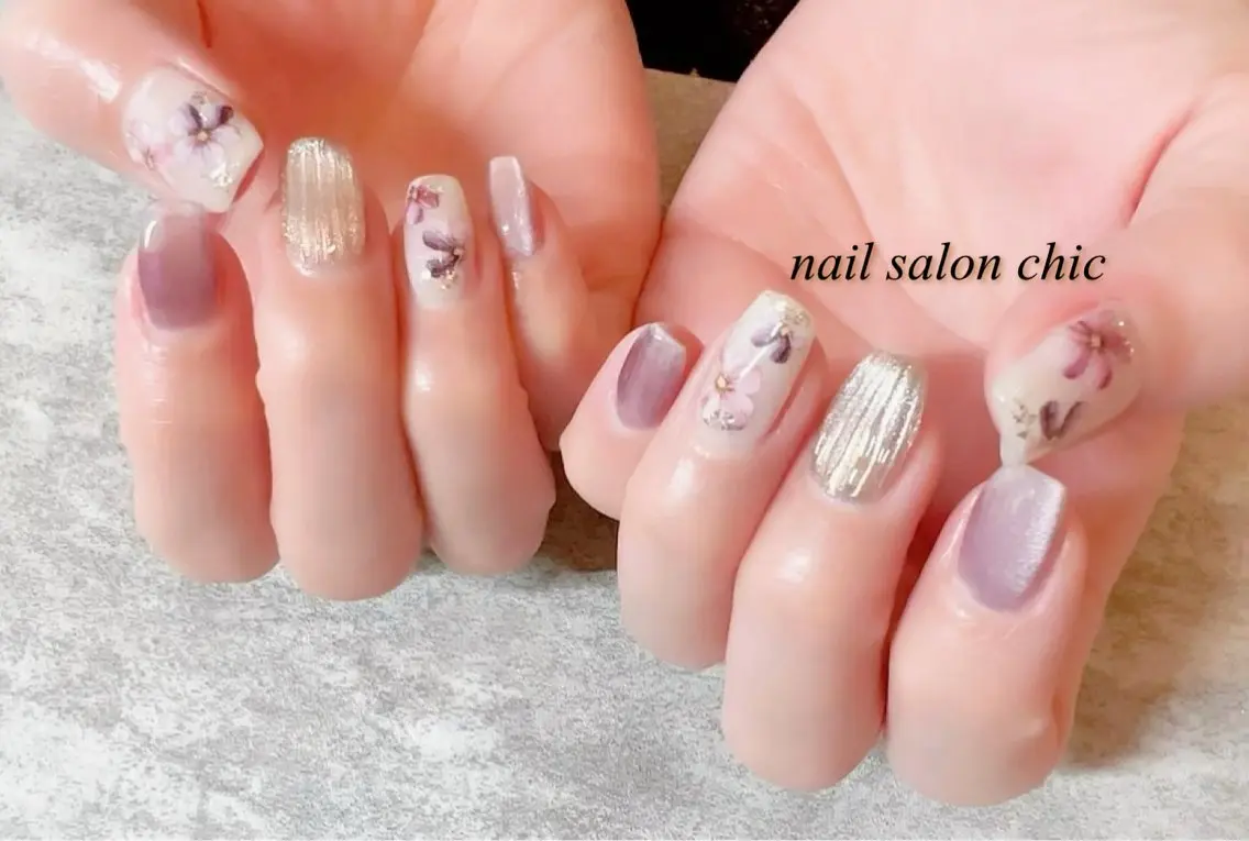 ネイル ハンドネイル nail salon chicのネイルデザイン
