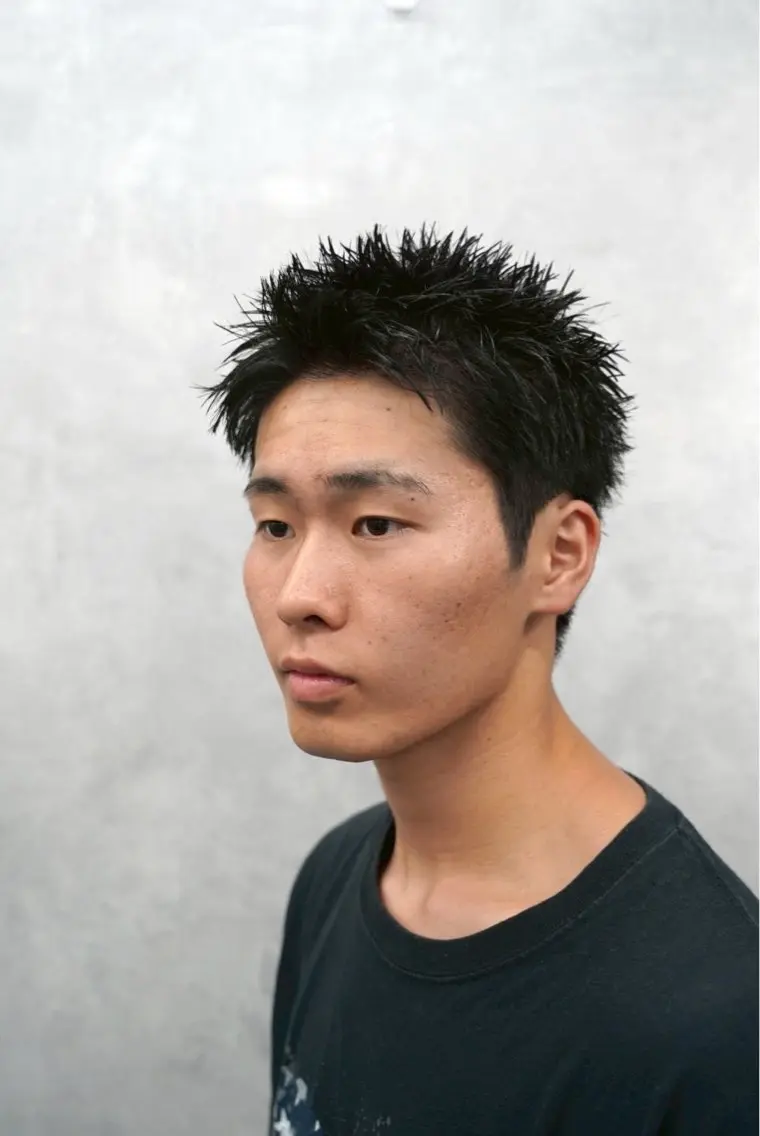 ショート メンズ カット メンズヘア　川浪 隆也のヘアスタイル