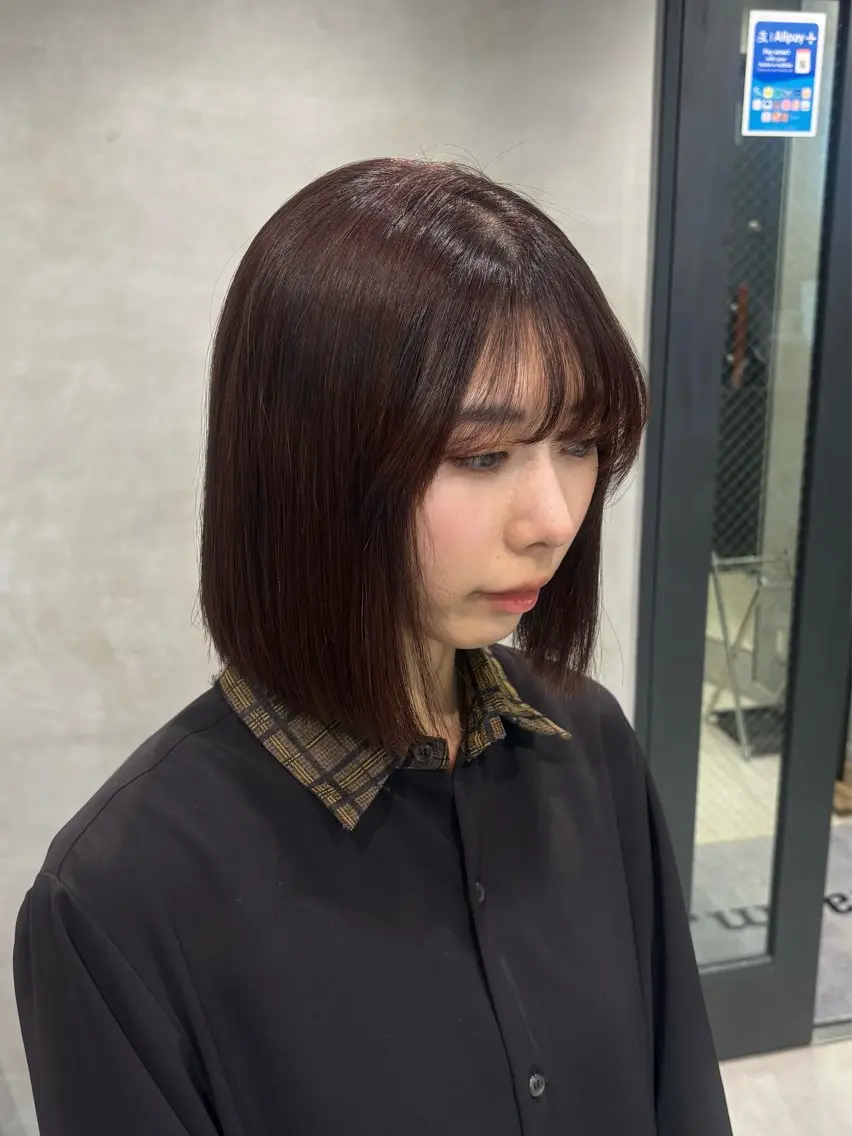 ショート カラー ブラウンカラー ヘアカラー 🤍艶モテカラー♡ ブラウン🤍Rimiのヘアスタイル