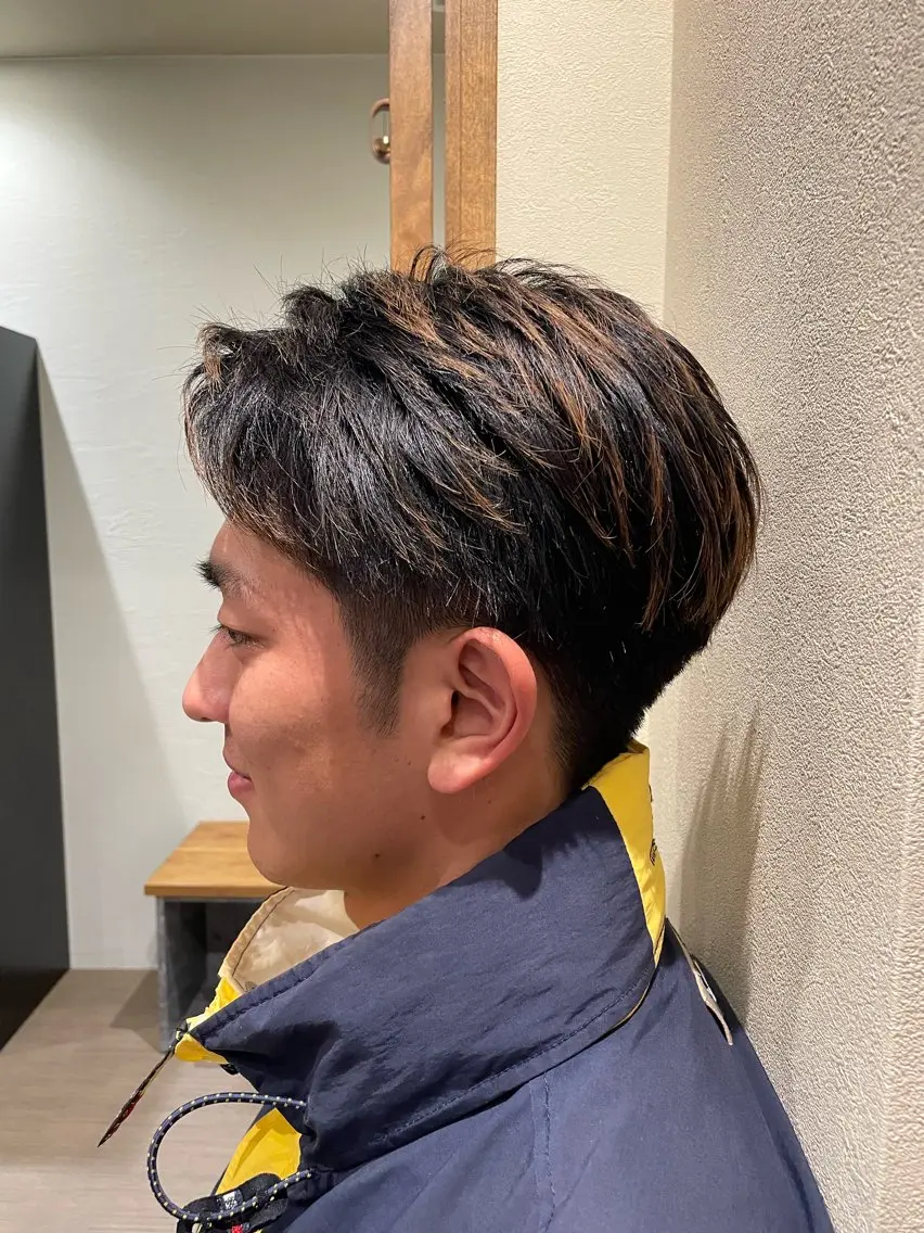 メンズ 山口 里莉のヘアスタイル