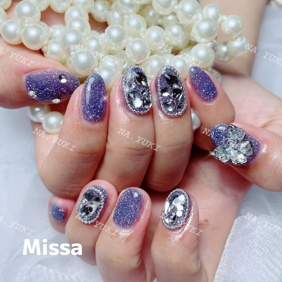 ネイル ハンドネイル ハンドケア YUKI 💗 渋谷店のネイルデザイン