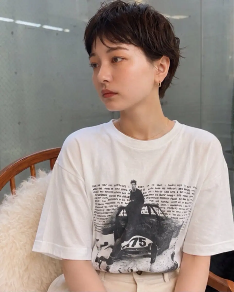 ショート ショートヘア カット トリートメント pia 薬院のヘアスタイル