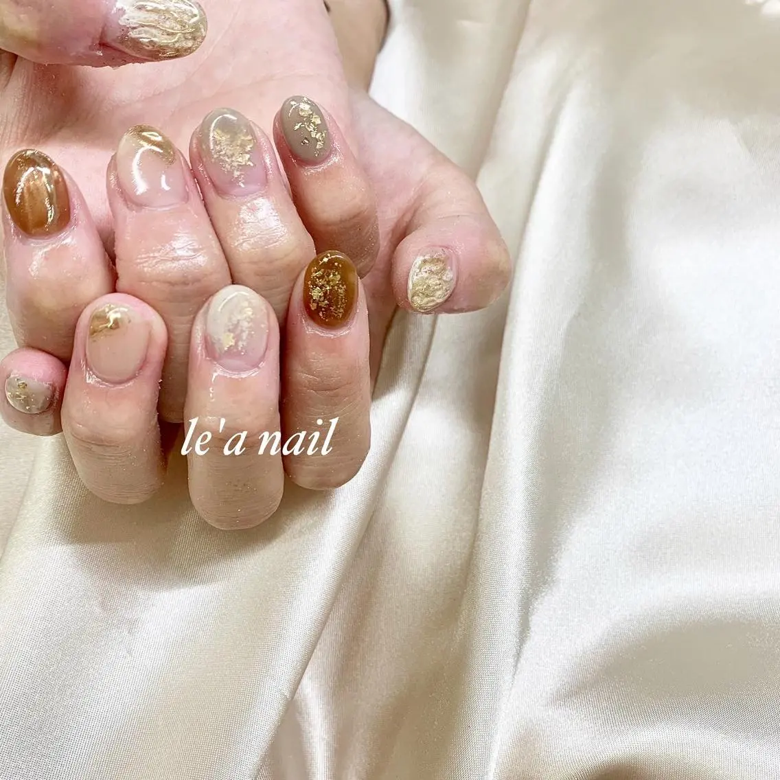 ネイル クリアネイル ニュアンスネイル pu muのネイルデザイン