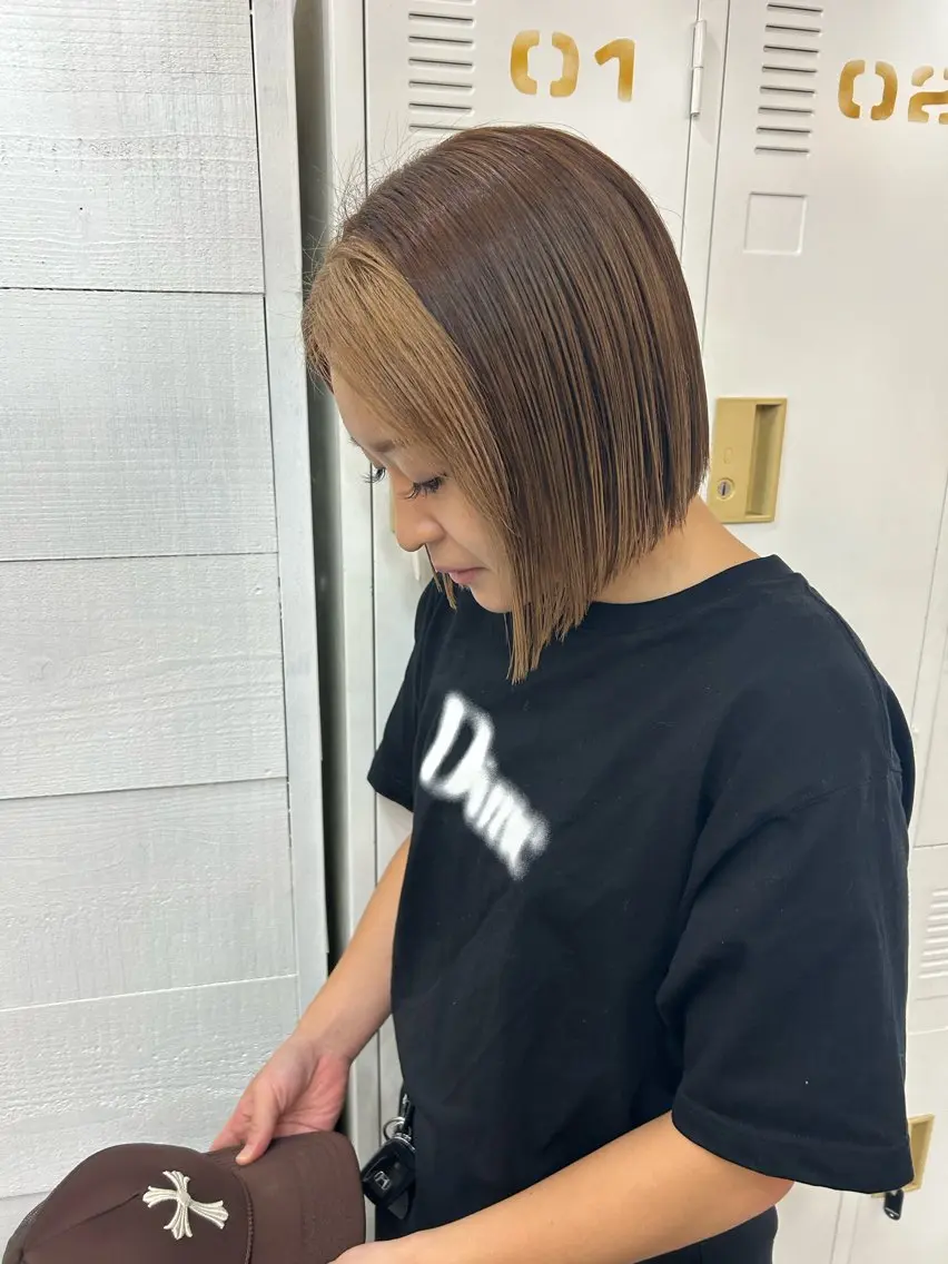 <ご新規様限定‼️>髪質改善カラー+カット+TR✂️♡の写真