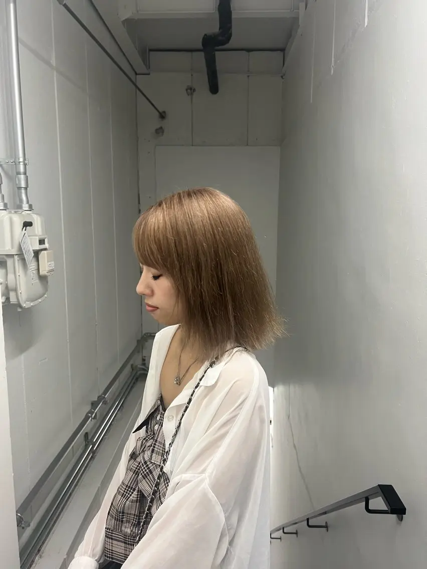 ミディアム ユーリ カットモデル募集中のヘアスタイル