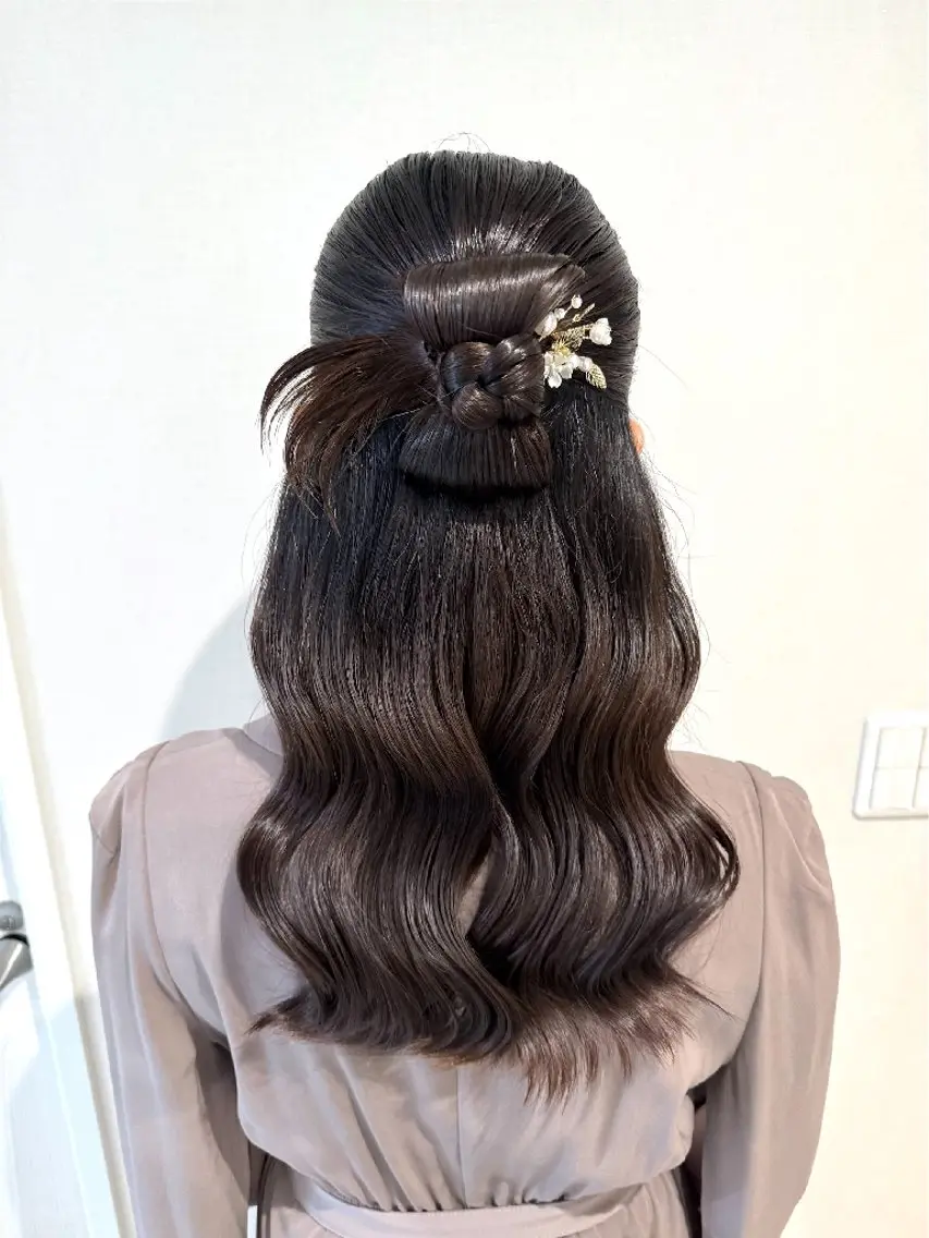 ヘアアレンジ ヘアセット 🪄表参道ヘアメイク /艶感ヘアメ/れいなのヘアスタイル