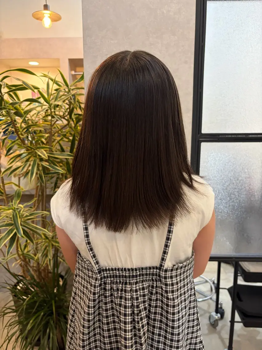 ミディアム キッズ カット 中垣内勇樹 【髪質改善特化】のヘアスタイル