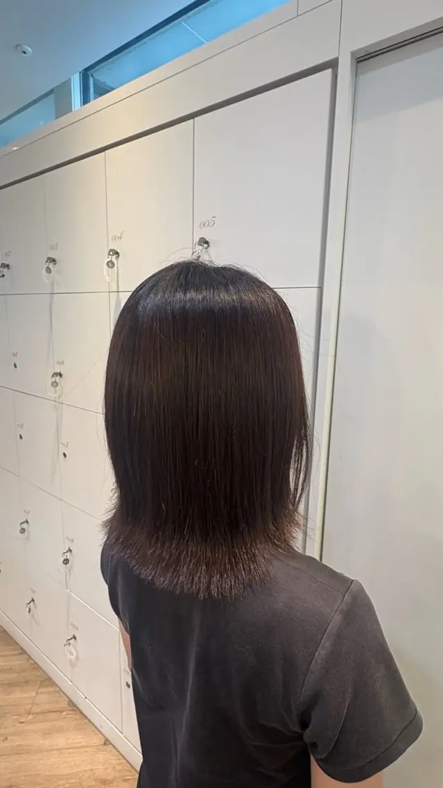 カラー アッシュ ベージュカラー 透明感カラー ハイライトカラー ヘアカラー かじ りんねのヘアスタイル
