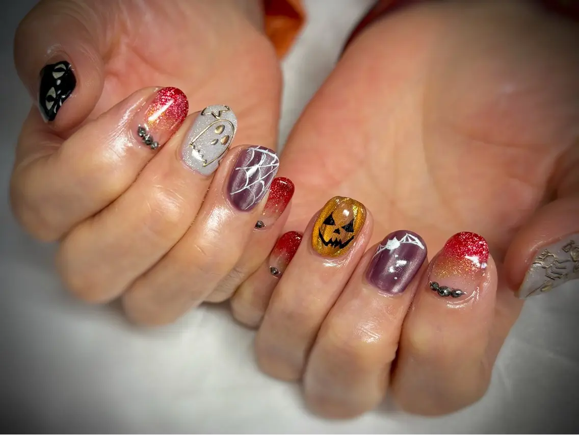 ネイル ハンドネイル Nail salon Cielel⟡Ayaのネイルデザイン