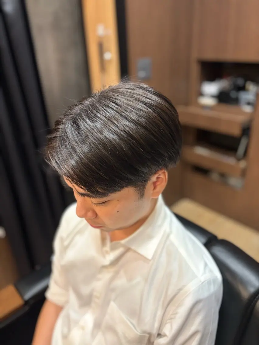 ショート メンズ 刈り上げ 松橋 海渡のヘアスタイル