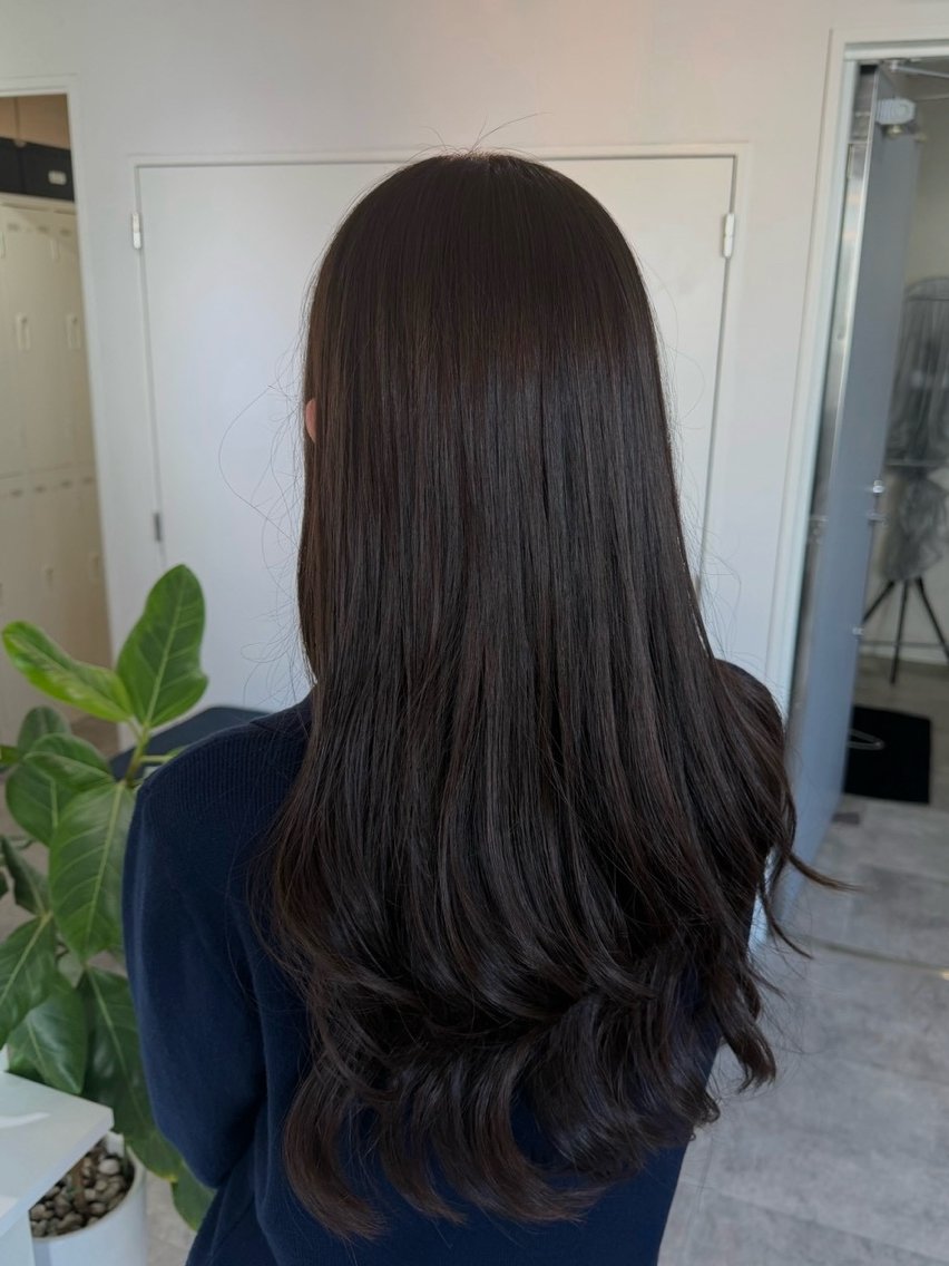 ロング カラー ヘアカラー MEI 🪽🩵のヘアスタイル