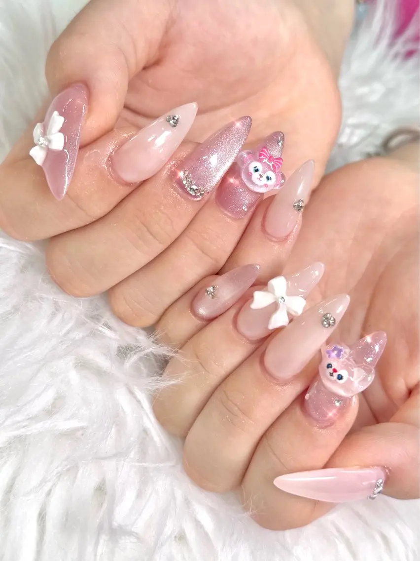 ネイル ハンドネイル 🫧Rio🫧ネイル /渋谷🫧ワンホンのネイルデザイン