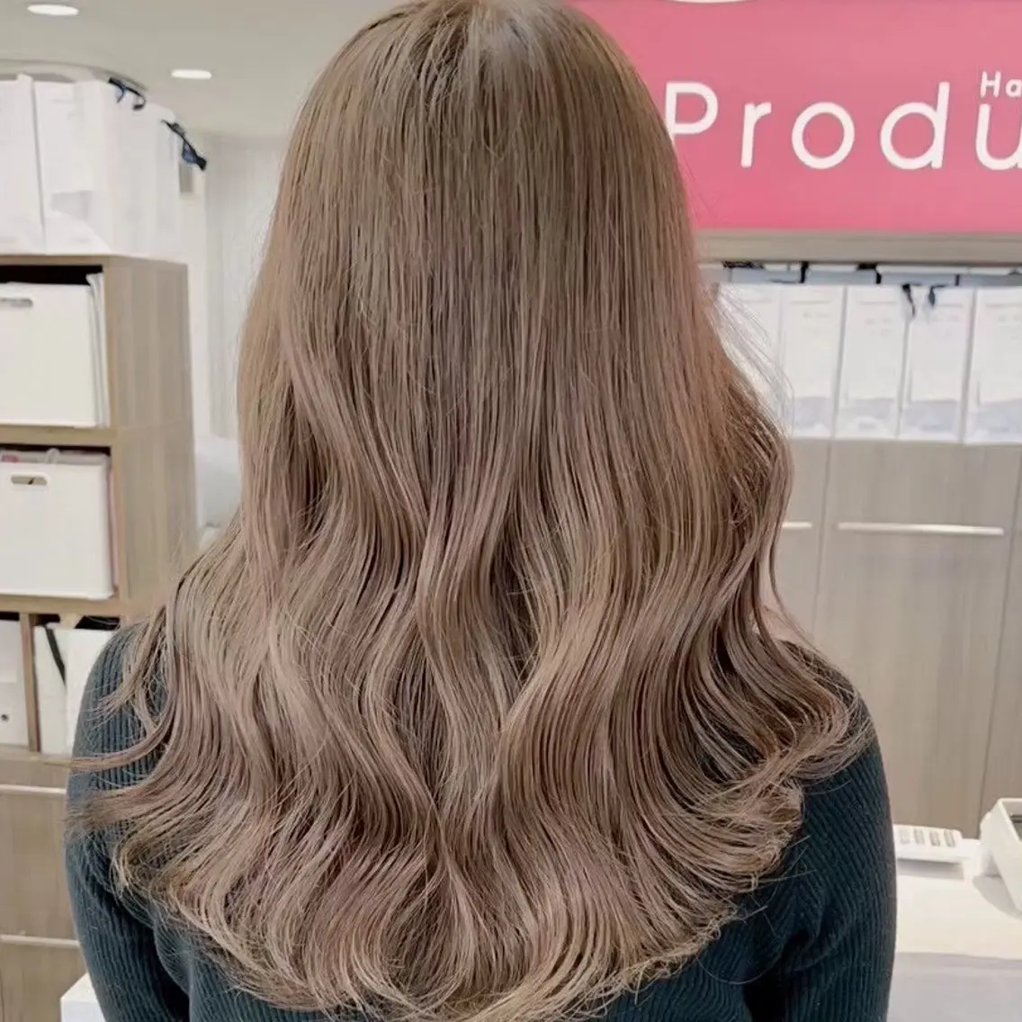 ロング カラー 縮毛矯正/ワンカラー モデル募集🫧羽夏のヘアスタイル