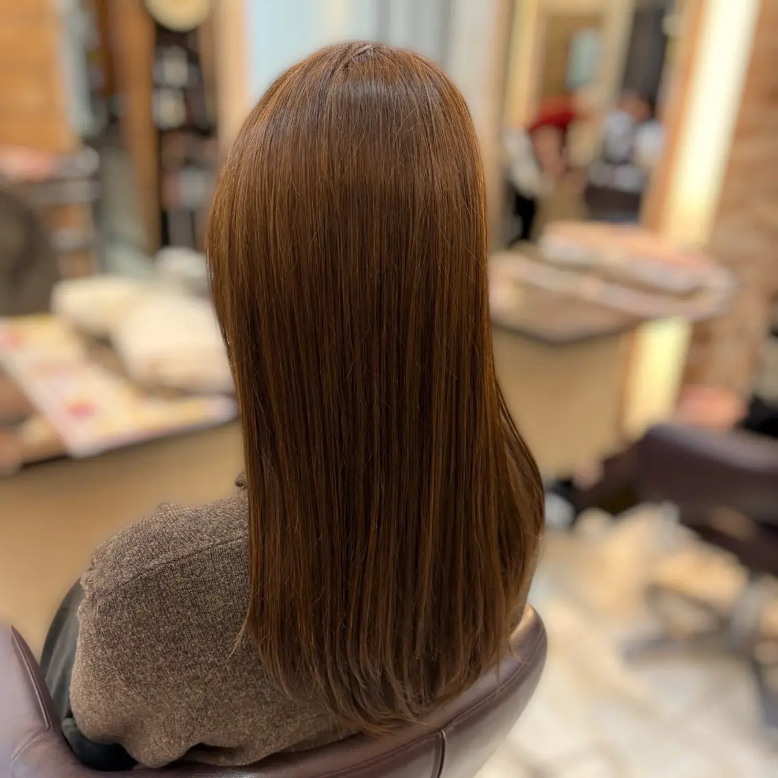 ロング ヘアカラー トリートメント 🧸HARUNA 艶髪✨透明感🫧のヘアスタイル
