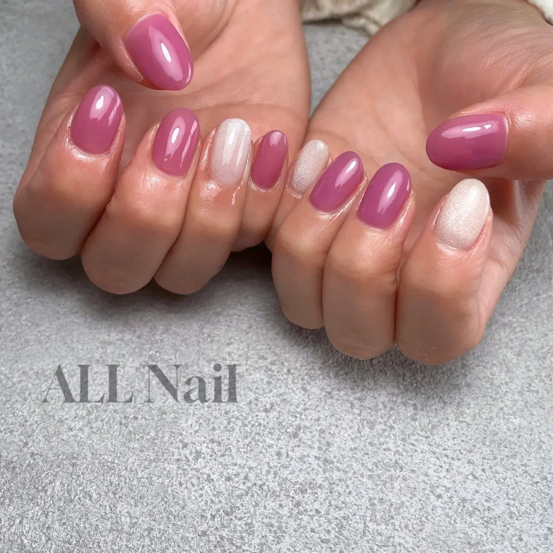 ネイル マグネットネイル ワンカラーネイル ALL Nail &whiteningのその他イメージ