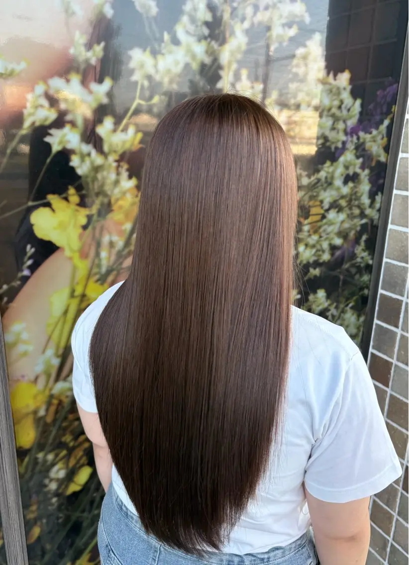 ロング カラー 艶カラー/ ⚯˶AYANE💞のヘアスタイル