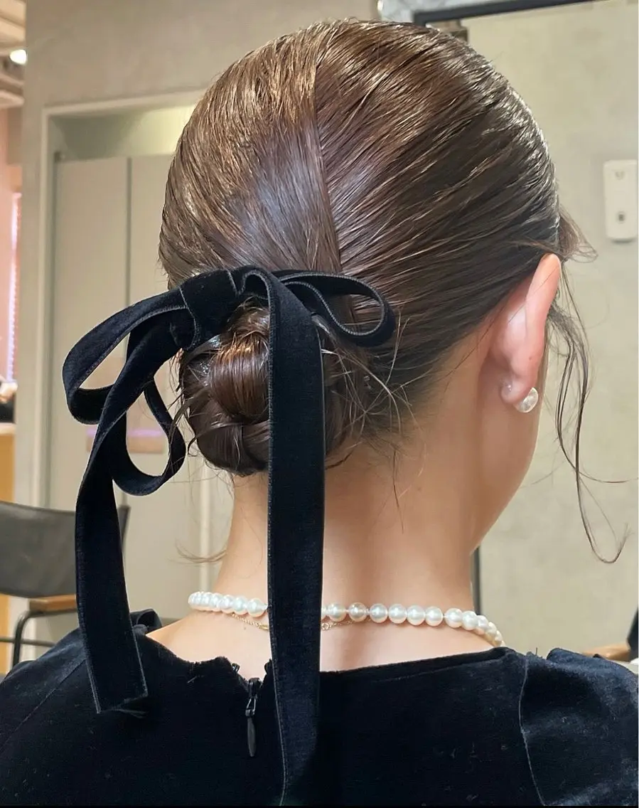 ヘアアレンジ ヘアセット yumemiレイヤー ✴︎ 透明感カラーのヘアスタイル