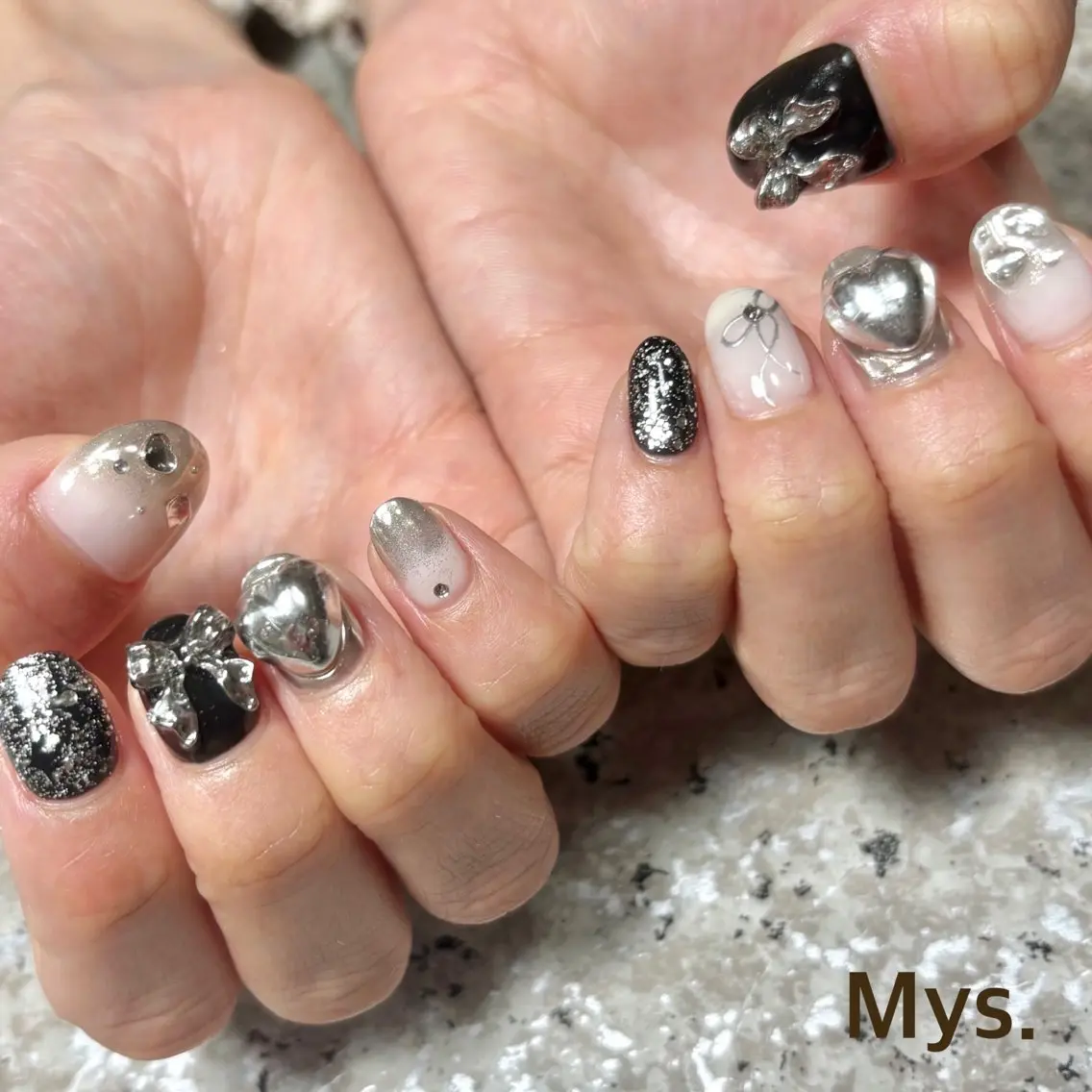 ネイル ハンドネイル Mys. 三上紗紀のネイルデザイン