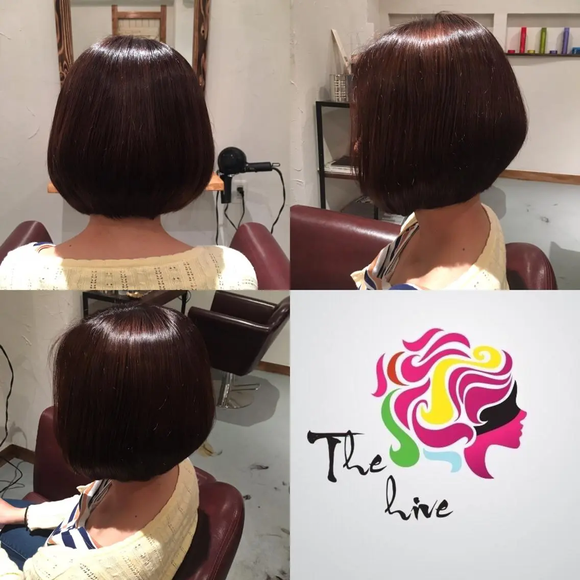 ショート Hair salon The hiveのヘアスタイル