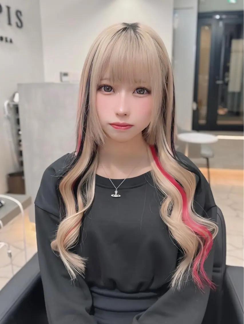 エクステ ☠️地雷ギャル職人⚡ りんのヘアスタイル
