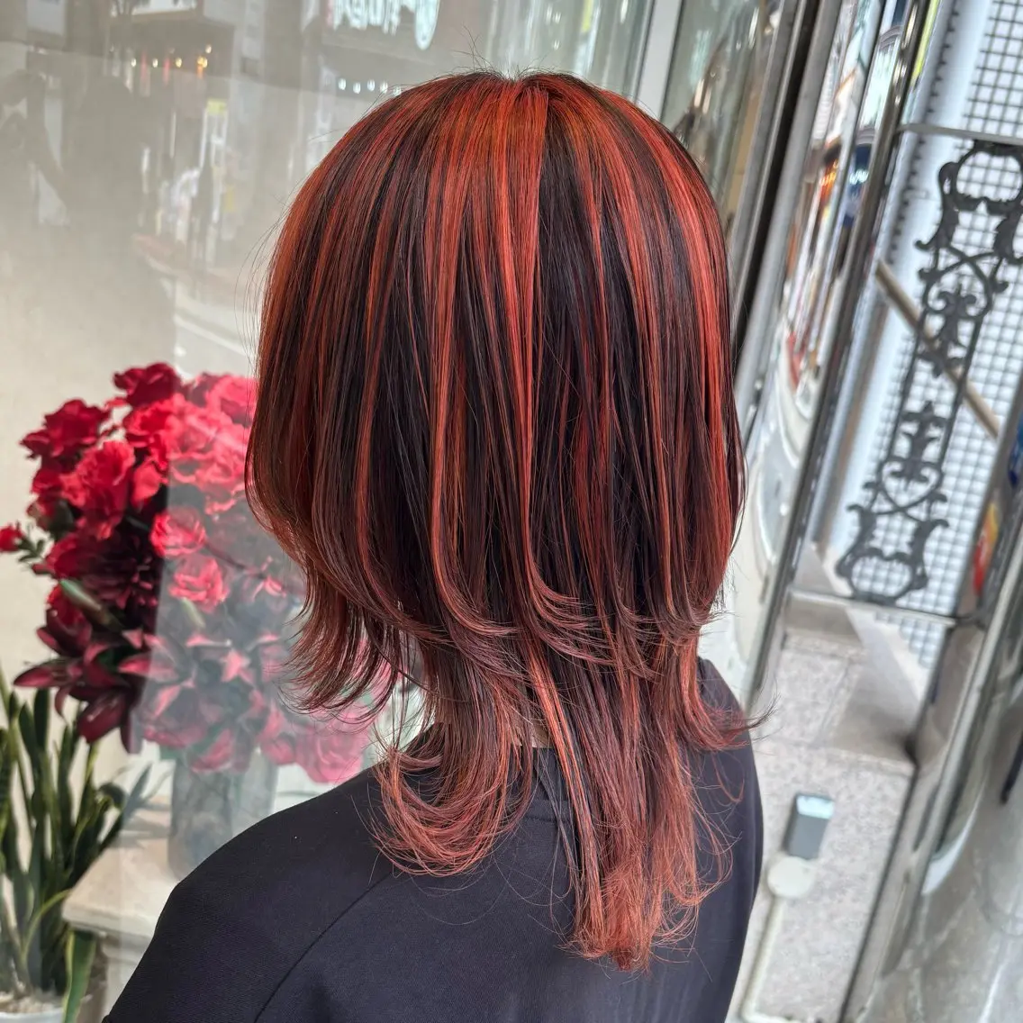 セミロング カット ヘアカラー ⚜️ウルフカット⚜️ タナミ　ミハルのヘアスタイル