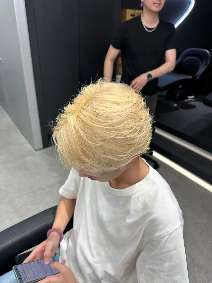 カラー メンズ ヘアカラー ✂︎メンズパーマ特化 🏆メンズ美容師のヘアスタイル