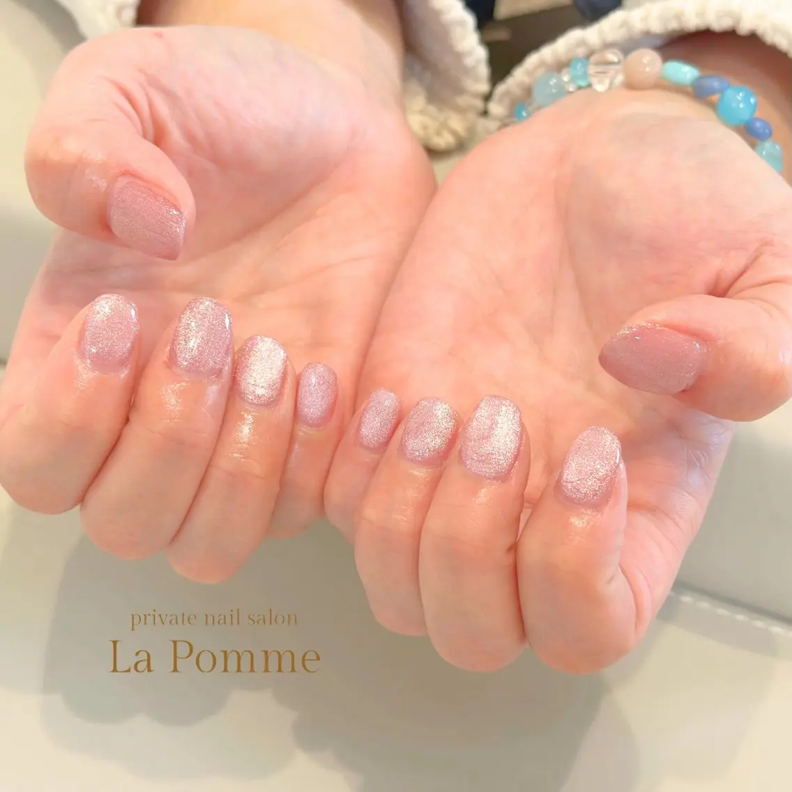 ネイル マグネットネイル nail salon La Pommeのネイルデザイン