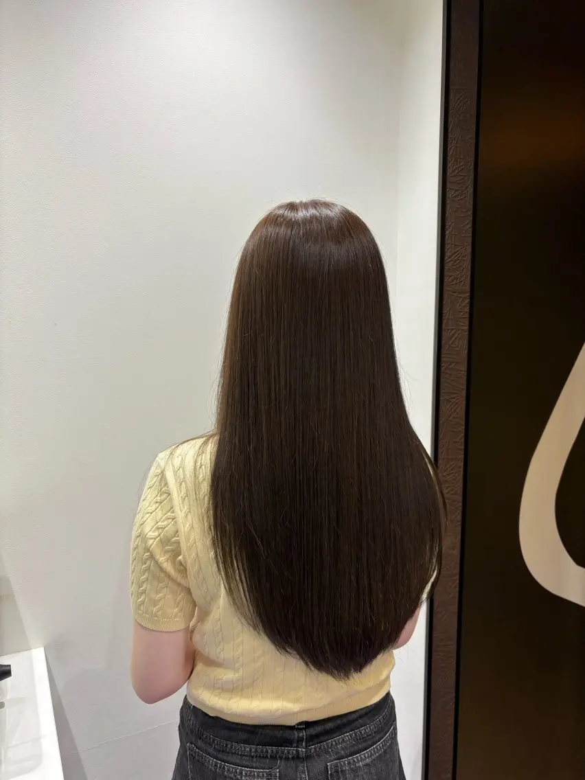 ワンカラー+キューティクル修正トリートメント₊˚✩⊹の写真